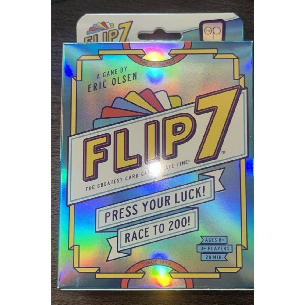 Flip 7 Brand New Sealed Worlds Greatest Card Game USA Retail  Version